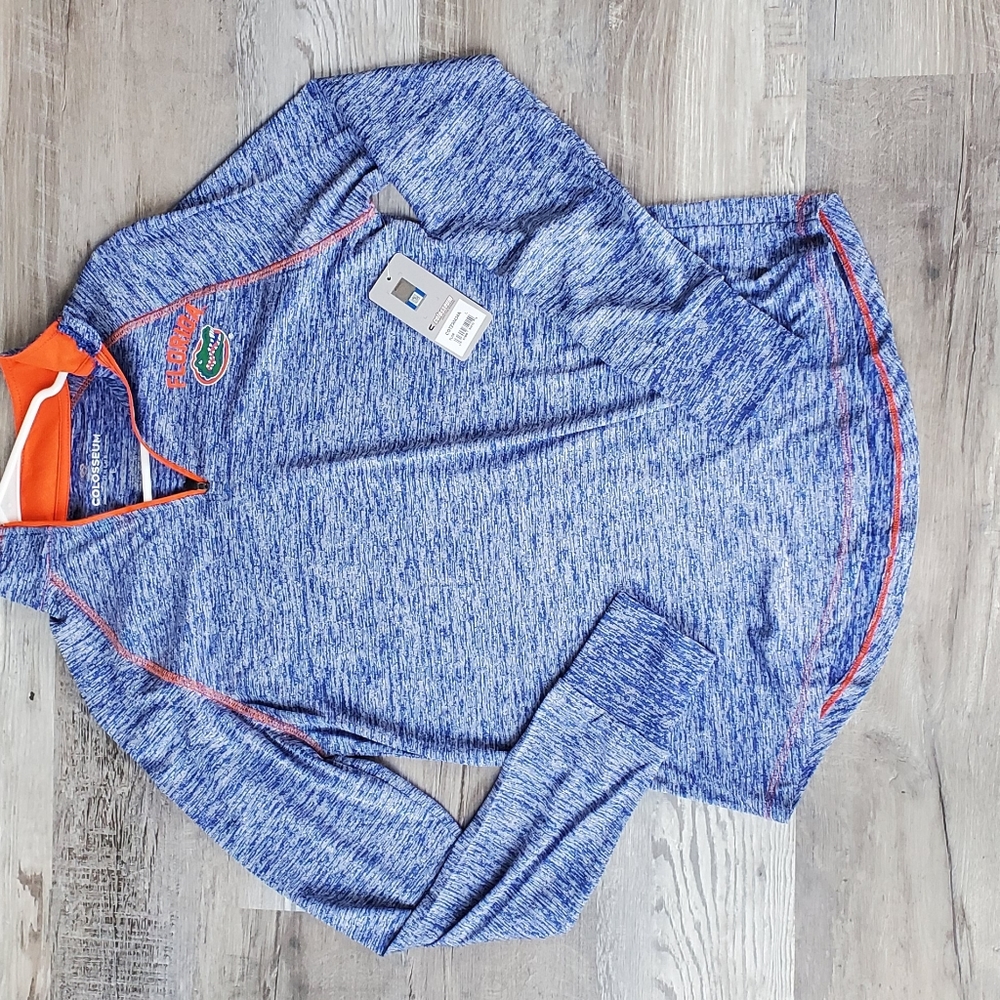 Collegiate long sleeve gator shirt nwt